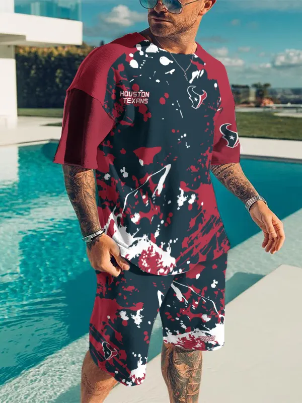 Houston Texans Limited Edition Top And Shorts Two-Piece Suits