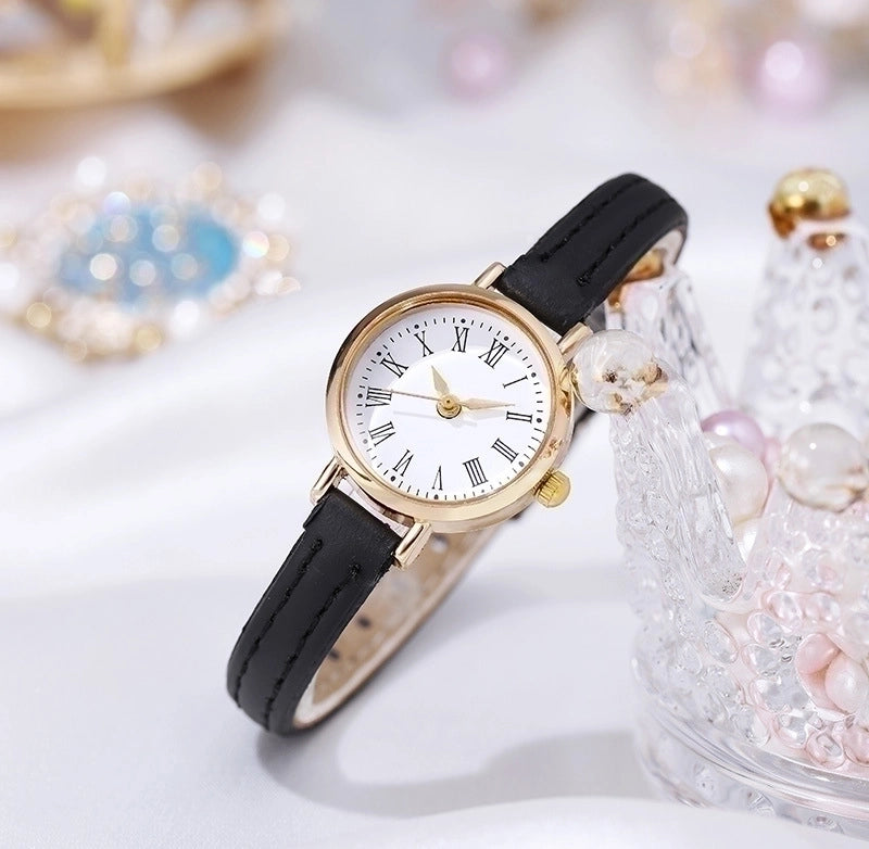 Casual Solid Color Buckle Quartz Women’s Watches