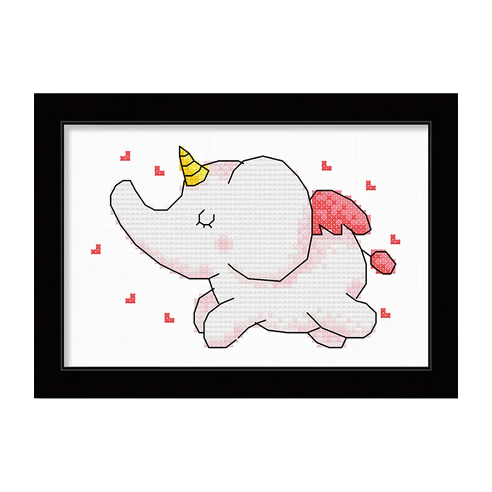 11ct Stamped Cross Stitch - Unicorn(25*20cm)