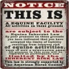 Warning - Vintage Metal Signs(12*16Inch) - Warning