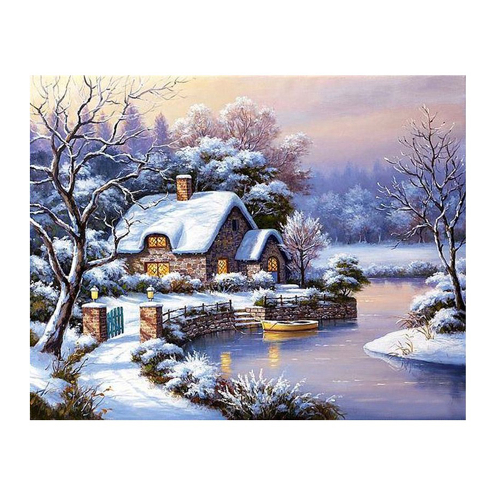 

Scenery - Round Drill Diamond Painting - 30*25CM, 501 Original