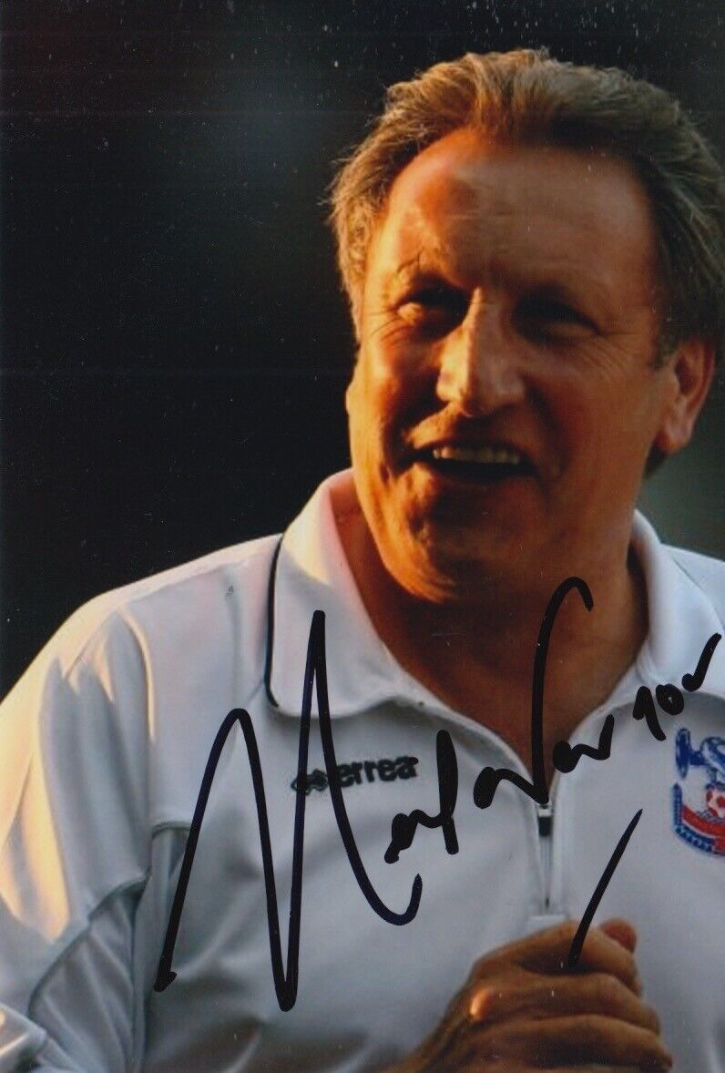 NEIL WARNOCK HAND SIGNED 6X4 Photo Poster painting CRYSTAL PALACE FOOTBALL AUTOGRAPH