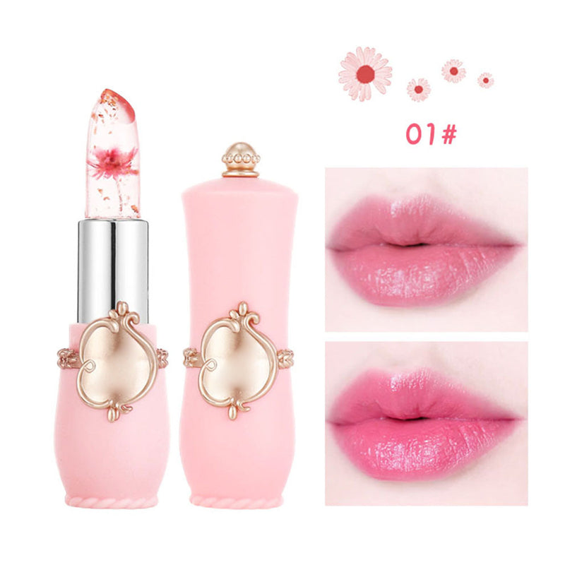 Crystal Jelly Flower Color Changing Lipstick | 168DEAL