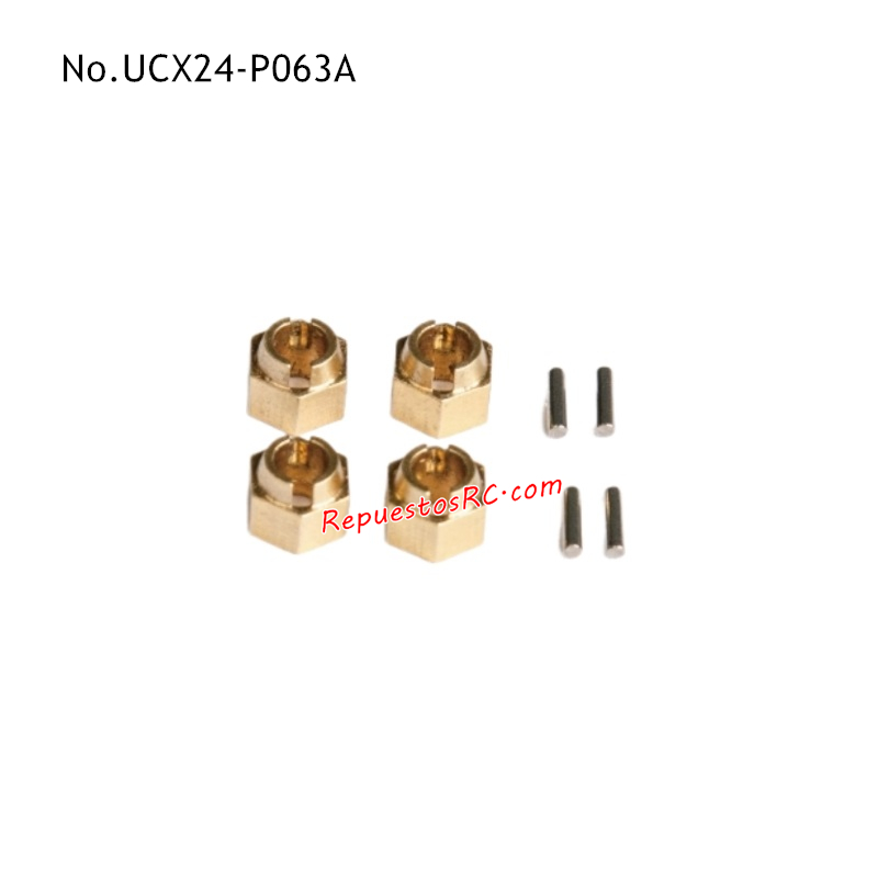 UDIRC UCX2405 Piezas de Mejora Conector de Lat&oacute;n UCX24-P063A