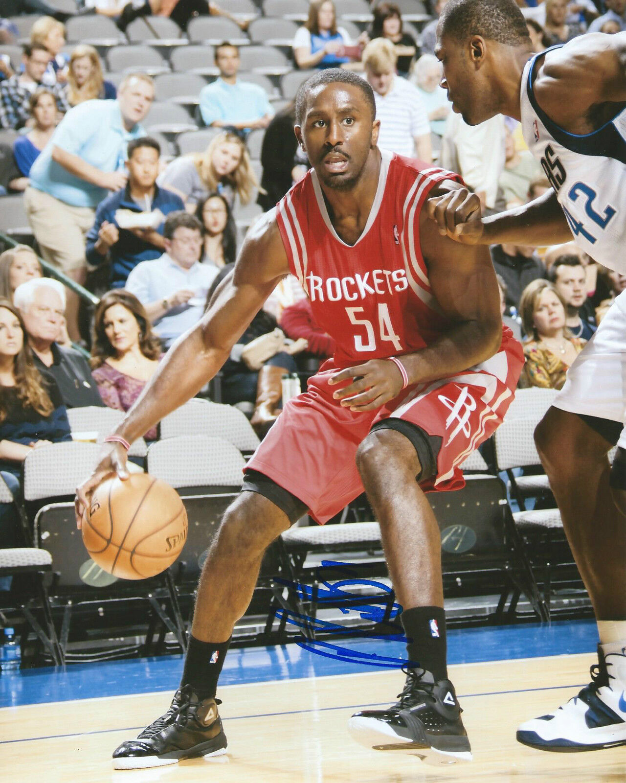 Patrick Patterson *HOUSTON ROCKETS* Signed 8x10 Photo Poster painting COA GFA