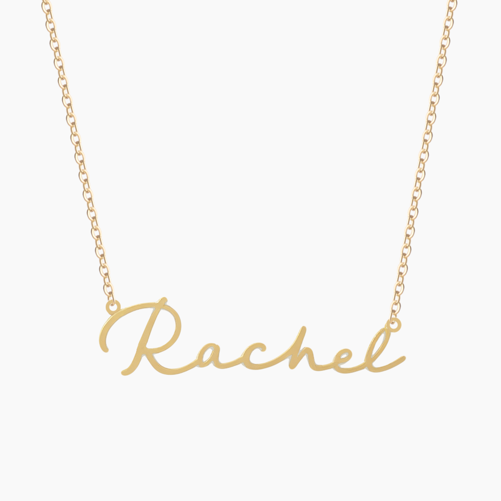 Minimalist Custom Name Necklace