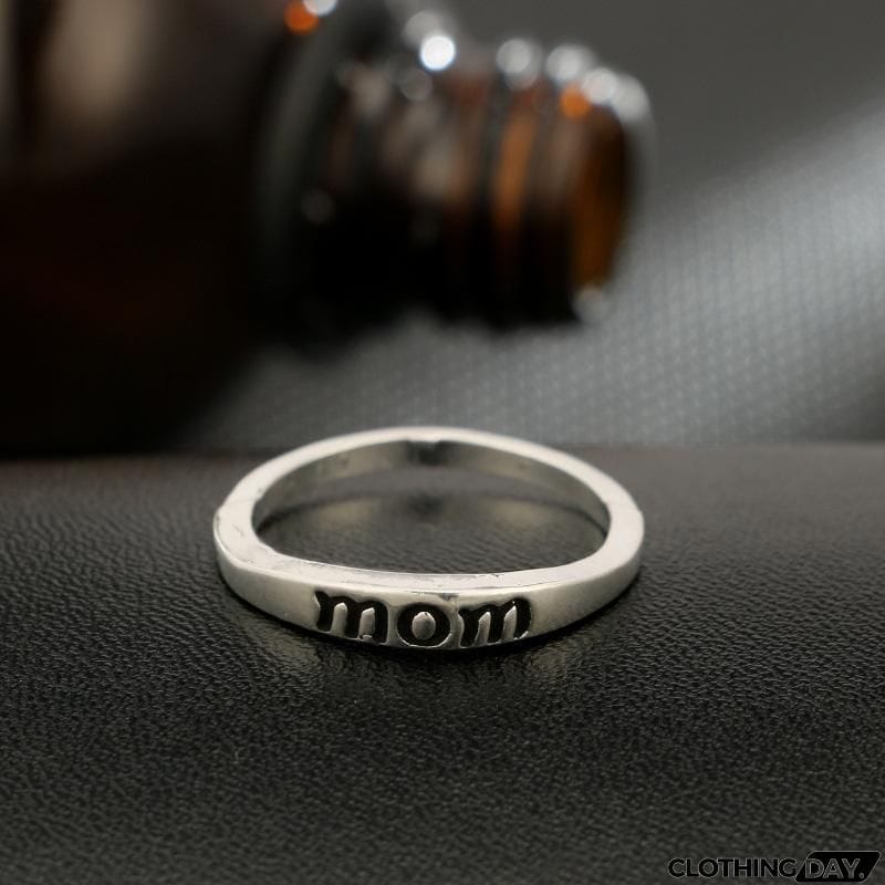Hot Selling Fashion Jewelry Gift MoM Ring For Mother