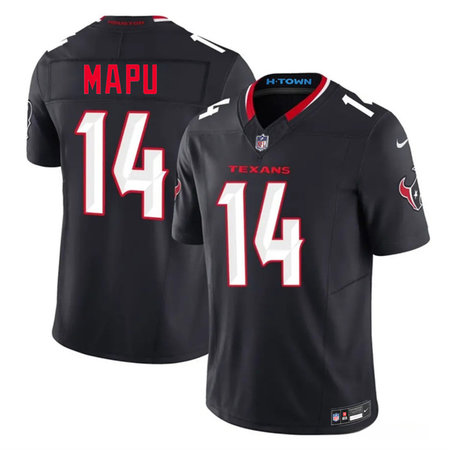 Youth Houston Texans #14 Marte Mapu Navy 2026 NFL Draft Vapor F.U.S.E. Limited Jersey
