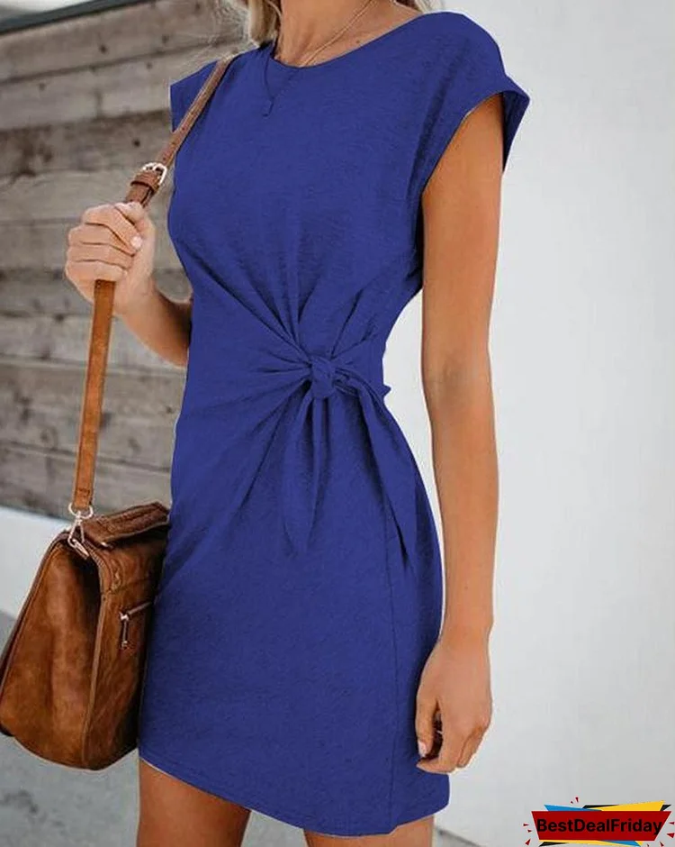 Solid  Women Holiday Daily Fashion Mini Dresses