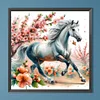 Diamond Painting-DIY Full Round Drill Horse(40*40CM)