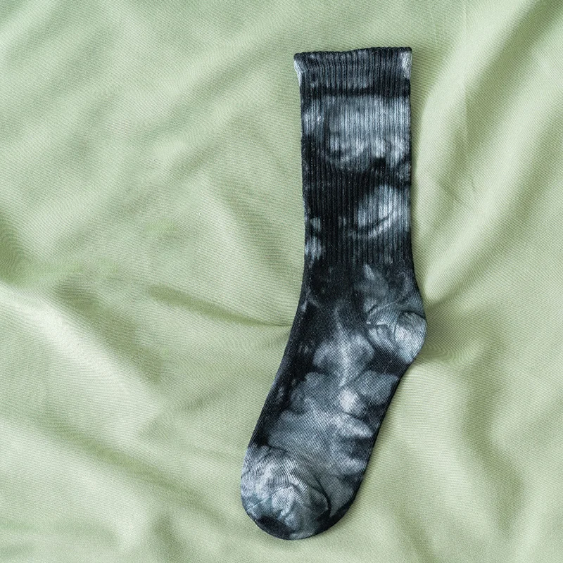   Tie-dyed Middle Tube Streetwear Fashion Women’s Socks - Neojana