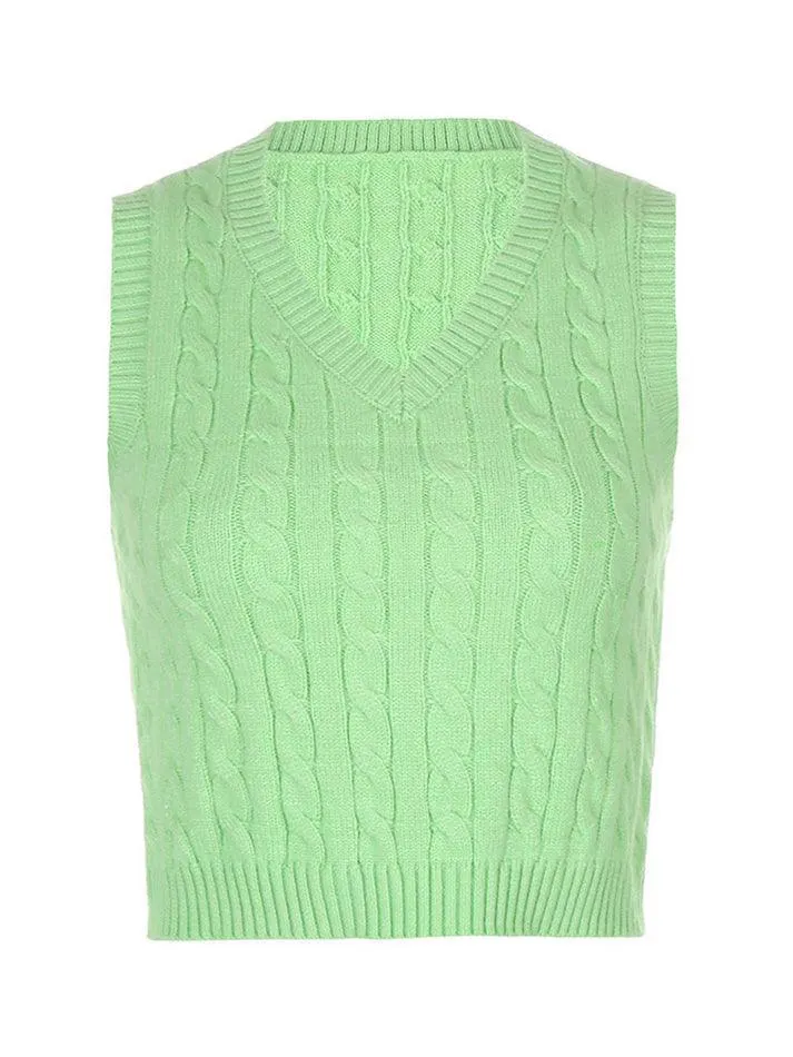 Twist Sweater Vest