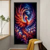 Flaming Phenix-11CT Stamped Cross Stitch 40*70cm/15.75*27.56in(Big Size)