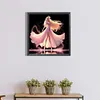 Danse princesse aurore-plein diamant rond peinture-40 * 40cm