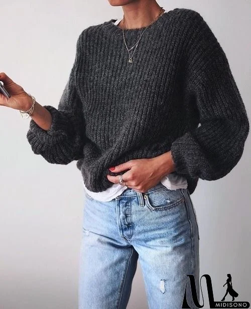 Cozy up Knit Sweater