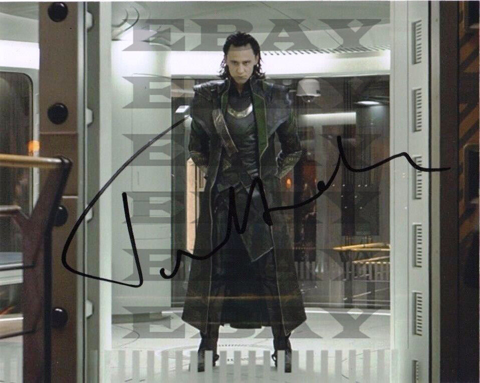 Tom Hiddleston Loki in Thor Autographed Signed 8x10 Photo Poster painting Reprint