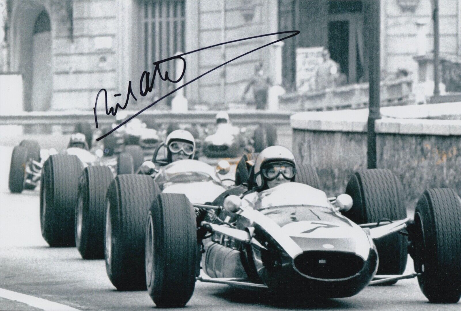 Richard Attwood Hand Signed 12x8 Photo Poster painting F1 Autograph Lotus 1