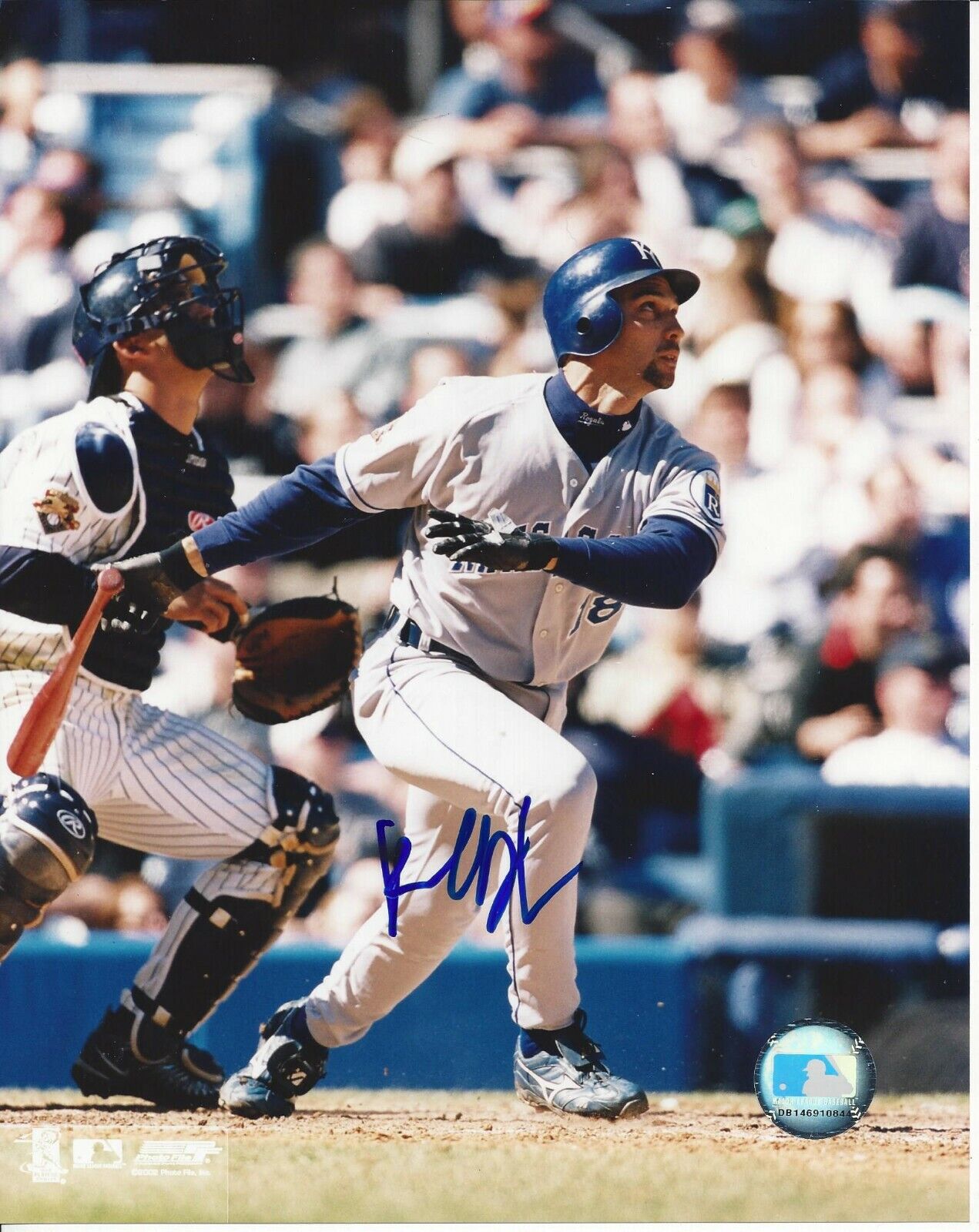 Raul Ibanez Autographed 8x10 Kansas City Royals#S1131