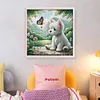 West Highland White Terrier-11CT Stamped Cross Stitch 40*40cm/15.75*15.75in