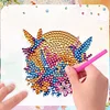 (US Local)12Pcs Diamond Art Magnets Fridge Sticker Set for Adults Beginners (CN561 Bird)