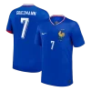 GRIEZMANN #7 France Home Soccer Jersey 2024