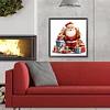 Diamond Painting-DIY Full Round Drill Santa Claus