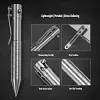Bolt-operated tactical pen, titanium alloy push-button sign pen, EDC portable business metal pen