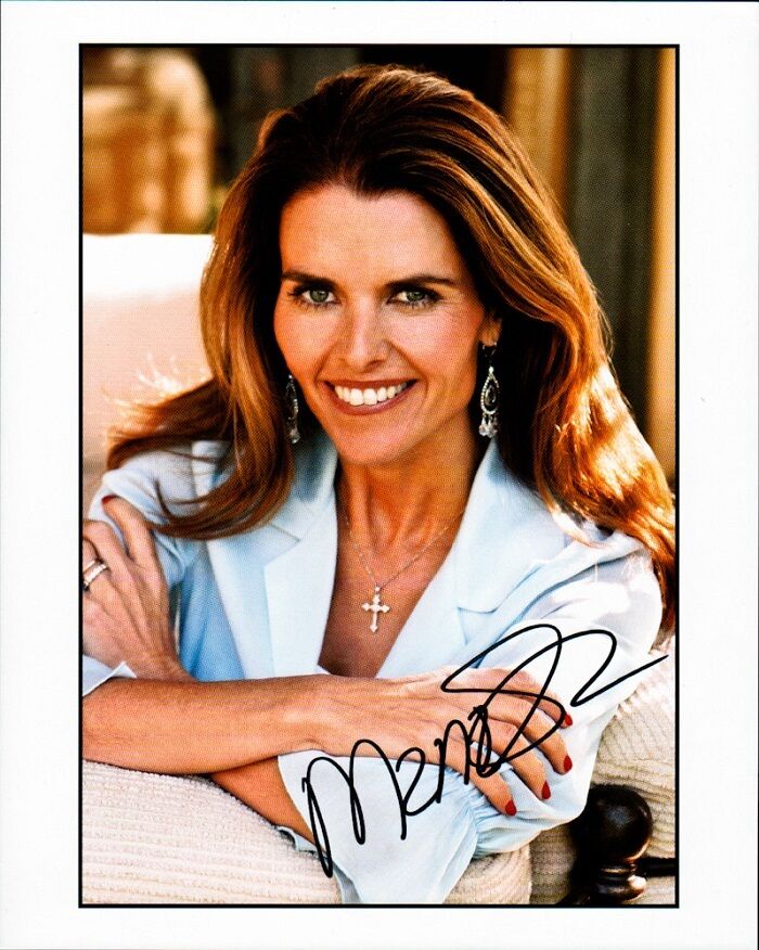 MARIA SHRIVER Signed Photo Poster painting