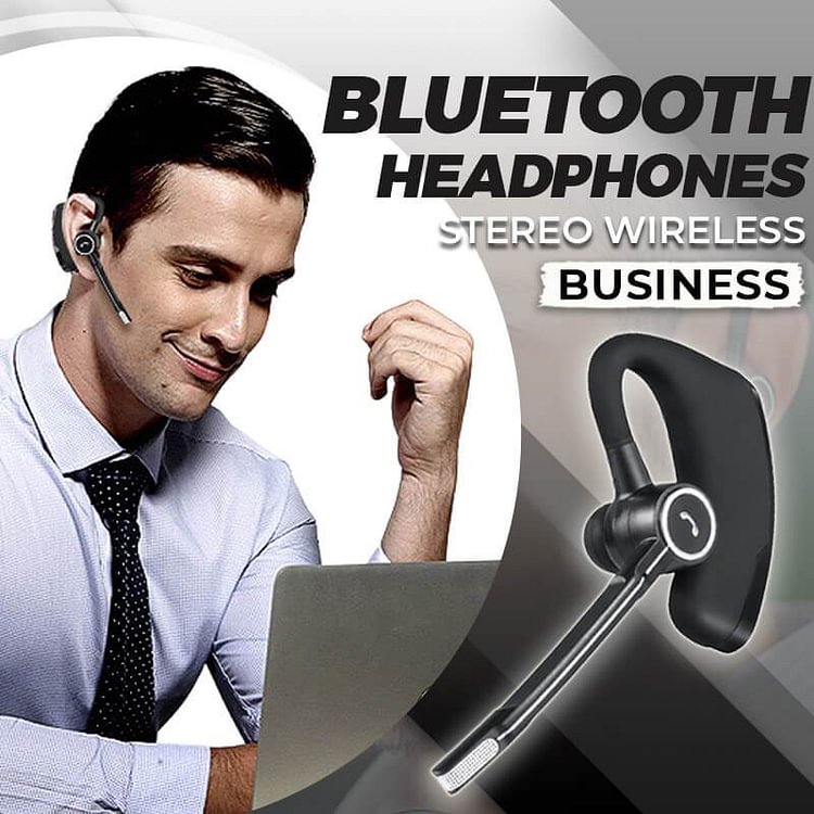 （Buy 2 Free Shipping）Stereo Wireless Business Bluetooth Headphones