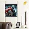 Diamond Painting -5D Full Round Drill Ariel and Voldemort(40x40cm)