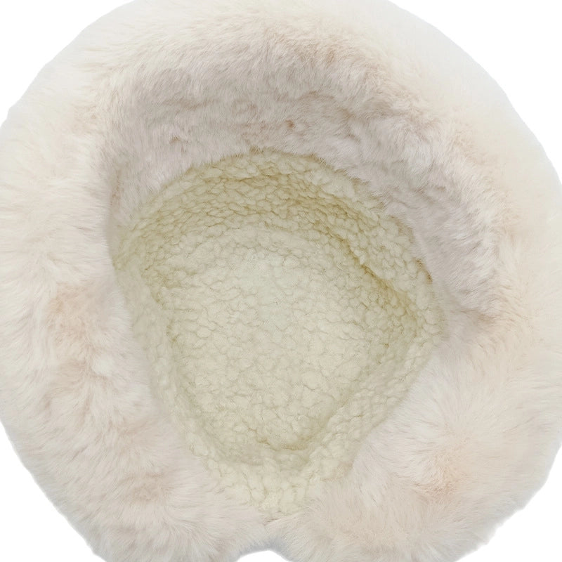 Women's Vintage Style Ethnic Style Solid Color Flat Eaves Bucket Hat2