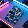 LD3320 Intelligent Voice Control Development Board with Multi Language Chip Control Voice Module Development Board for Various Peripherals Relays LED Lights