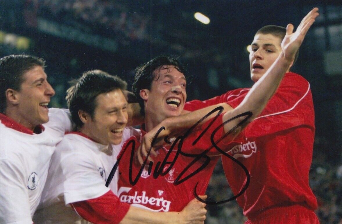 Nick Barmby Hand Signed 6x4 - Football Autograph - Liverpool 1.