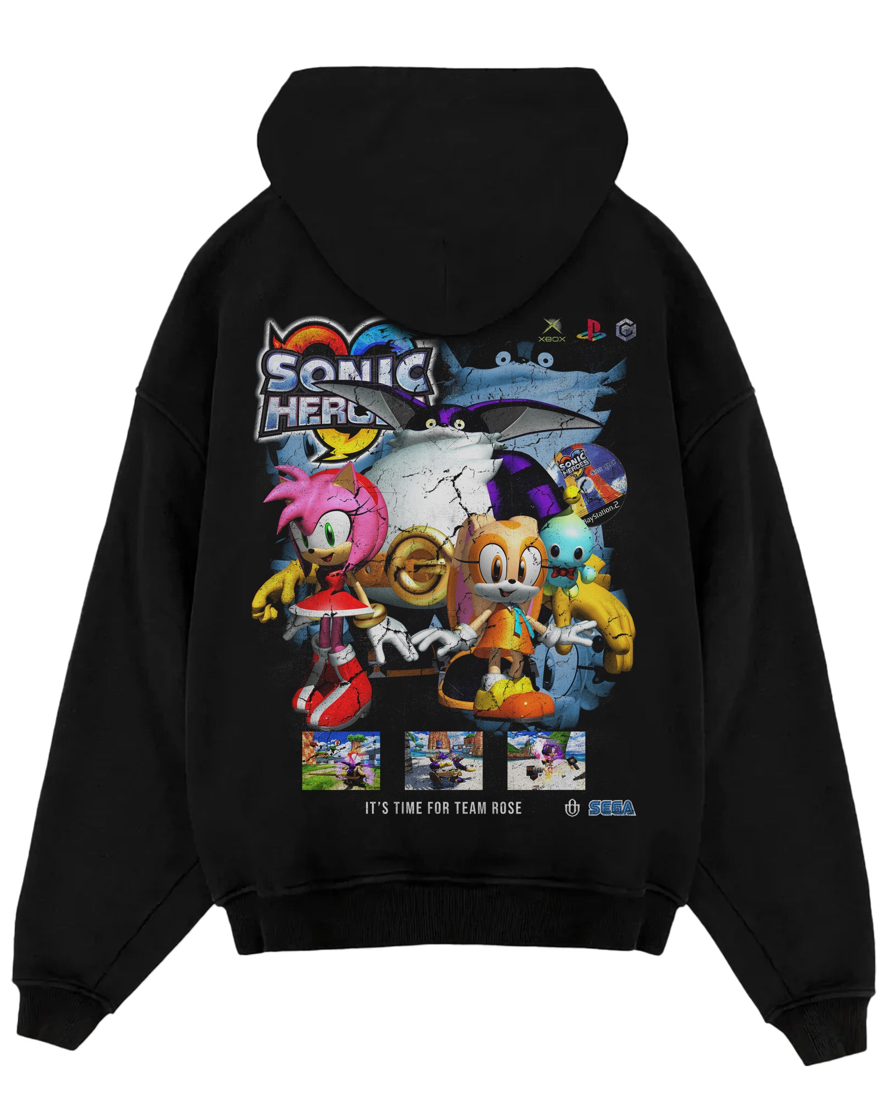 Video Games 'Sonic Heroes: Team Rose' Oversized Hoodie