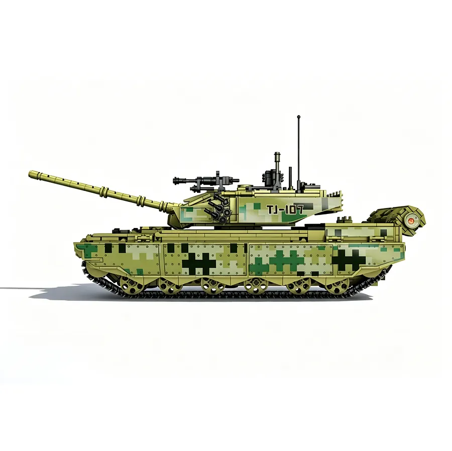 KAVOWORLD ZTZ-99A Main Battle Tank Building Set | 2022 Pieces | 1
