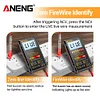 Portable Multimeter LCD Display 6000 Counts Temp Resistance for Ohm Diode Hz