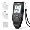 0-2000UM Coating Thickness Gauge FE/NFE Car Paint Film Thickness Tester(Black)