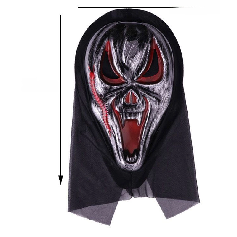 Halloween Horror Mask Party Masquerade Whole Person Grimace Scream Pullover Mask Skeleton Ghost Mask