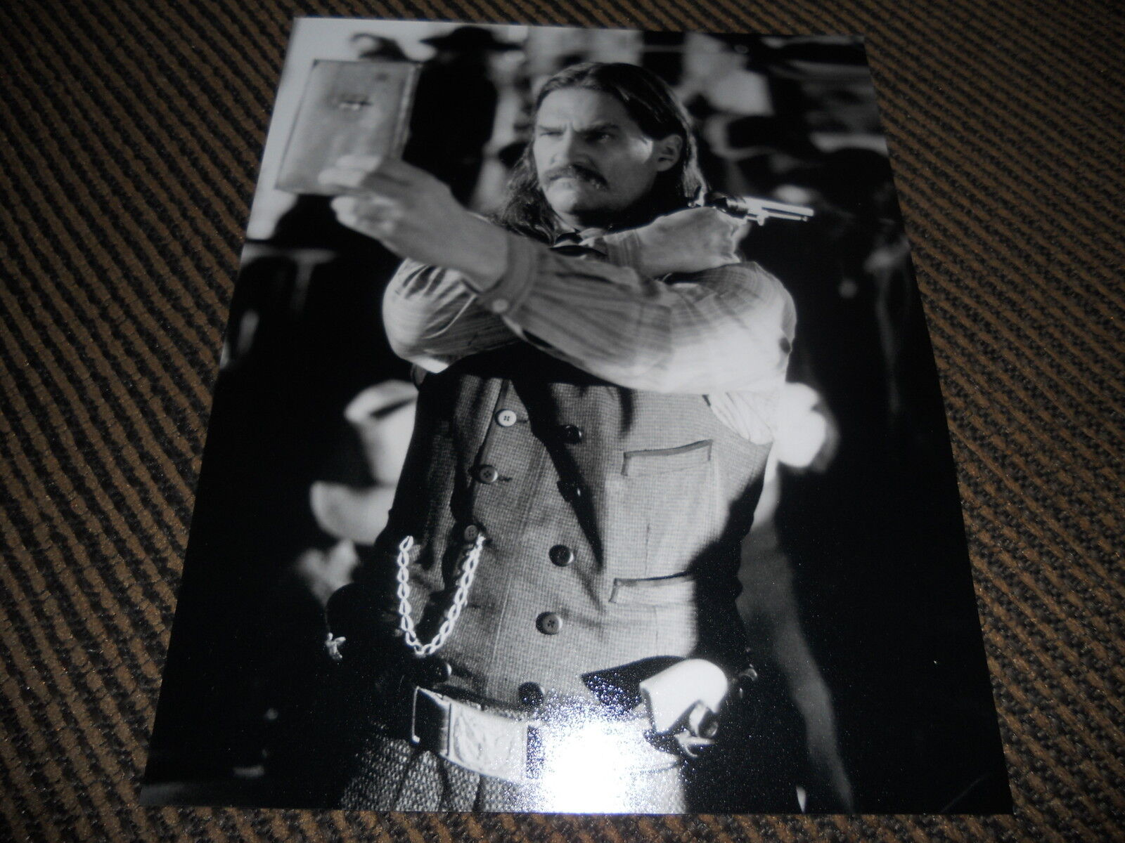 Jeff Bridges True Grit 2010 Promo Photo Poster painting B&W 11x14