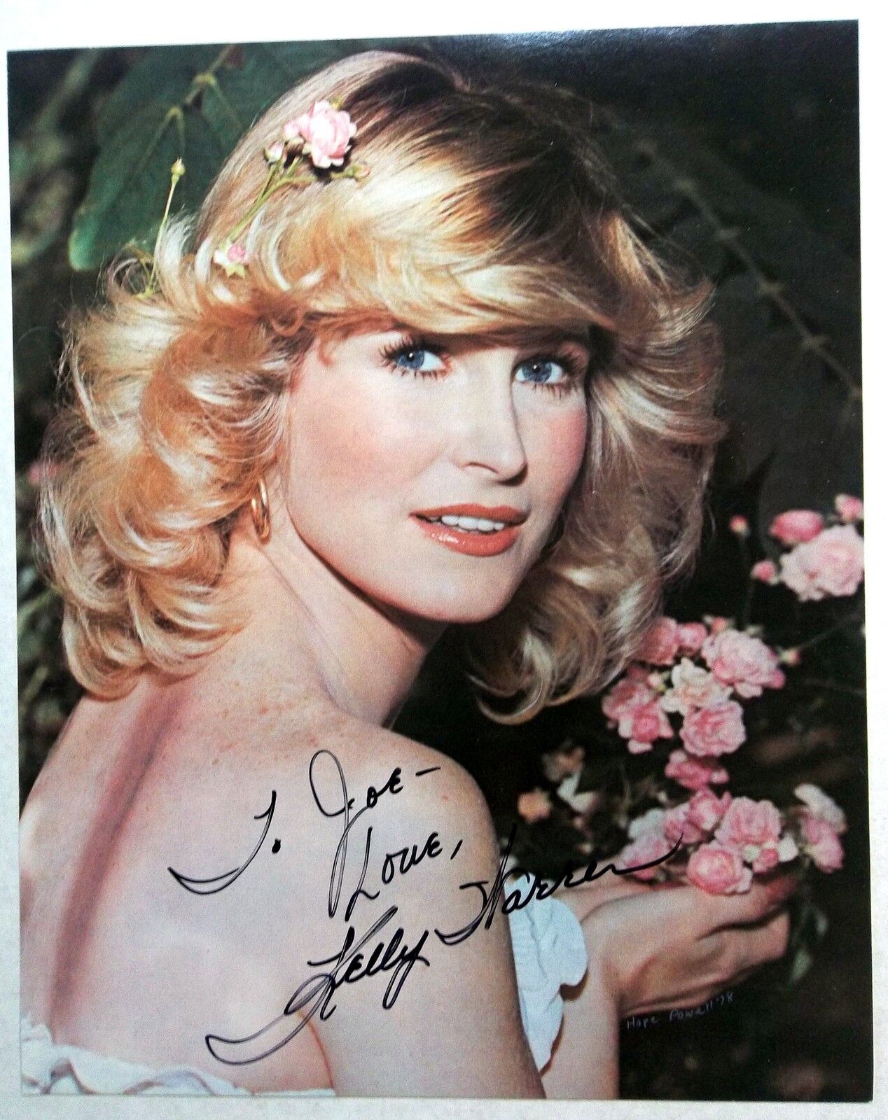 KELLI WARREN Autographed 8 x 10 promo Photo Poster painting 70's COUNTRY SINGER Barbara MANDRELL