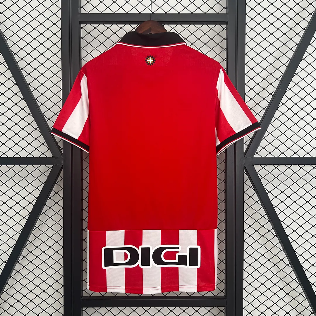 25/26 Athletic Bilbao Home Football Shirt Thai Quality
