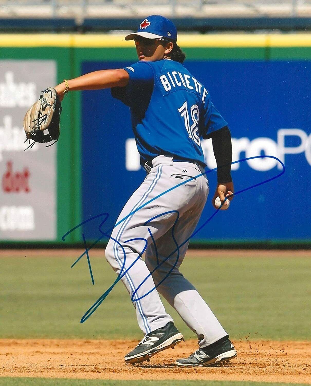 Bo Bichette Autographed Signed 8x10 Photo Poster painting ( Blue Jays ) REPRINT