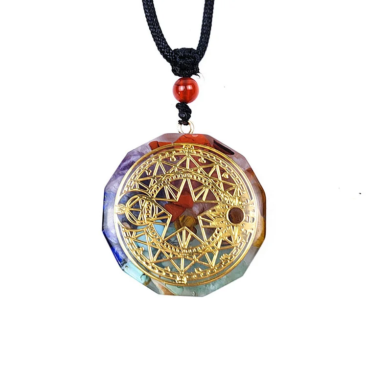 Chakra Healing Orgone Necklace