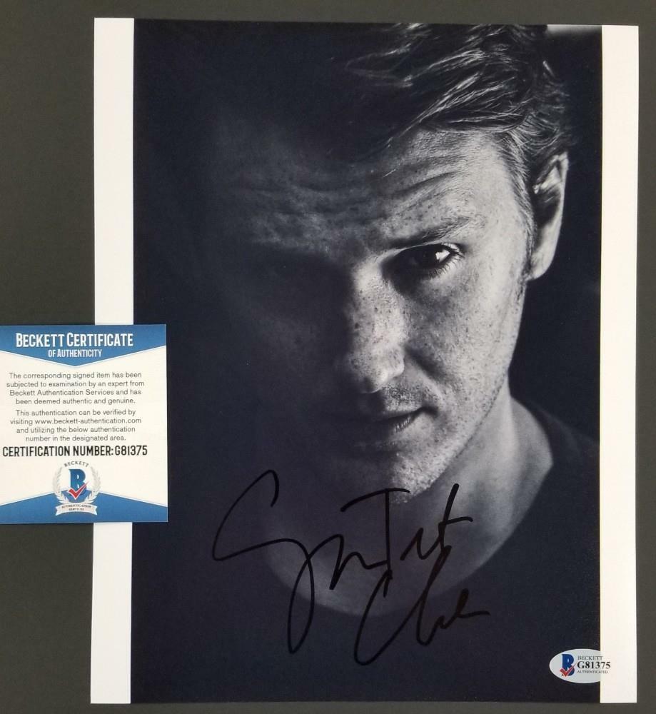 SPENCER TREAT CLARK Signed 8x10 Photo Poster painting Glass Actor Autograph ~ Beckett BAS COA