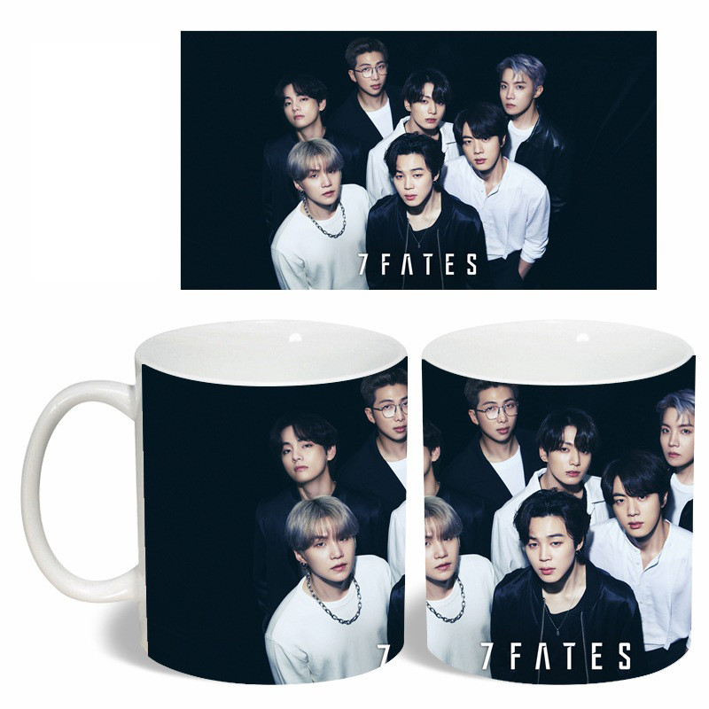 BTS Street Photo Series Photo Printing Cup - BTS Official Merch