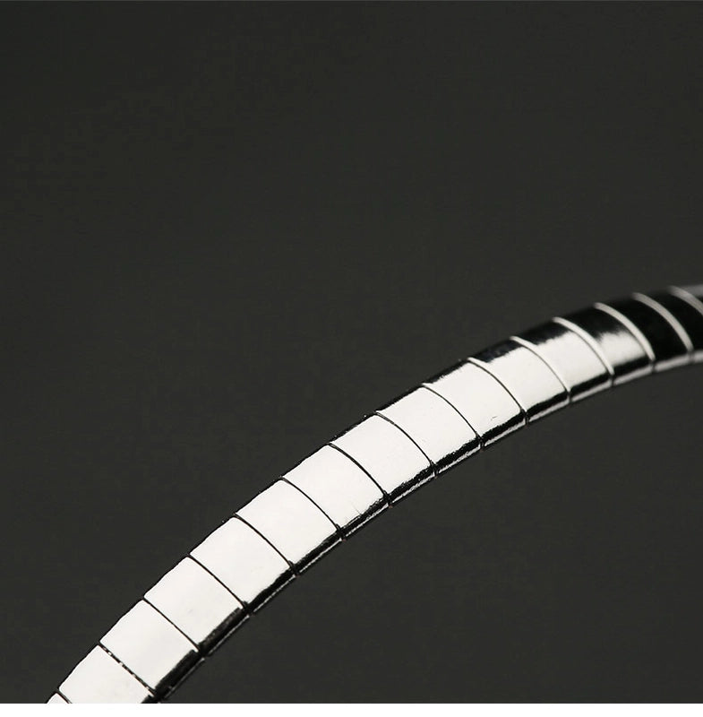 Modern Style Minimalist Classic Style Glossy Solid Color 304 Stainless Steel Chain Unisex Bracelets