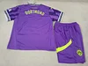 Joyfball 2025/2026 Kids Size Dortmund Goalkeeper Purple Football Shirt