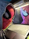 Spider-Man Headgear Movable Eyes Halloween Winking Mask