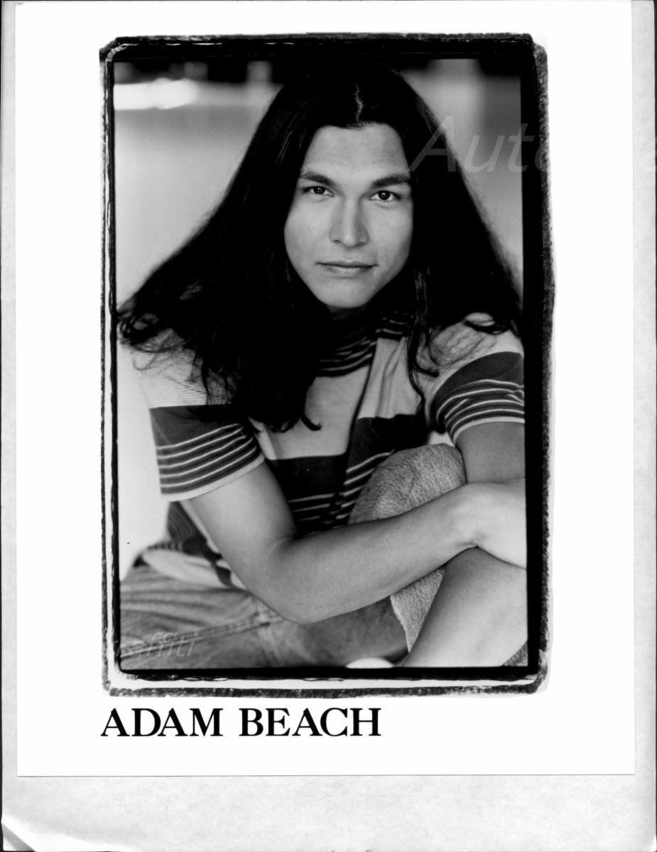 Adam Beach - 8x10 Color Headshot w/ Resume - Sawtooth