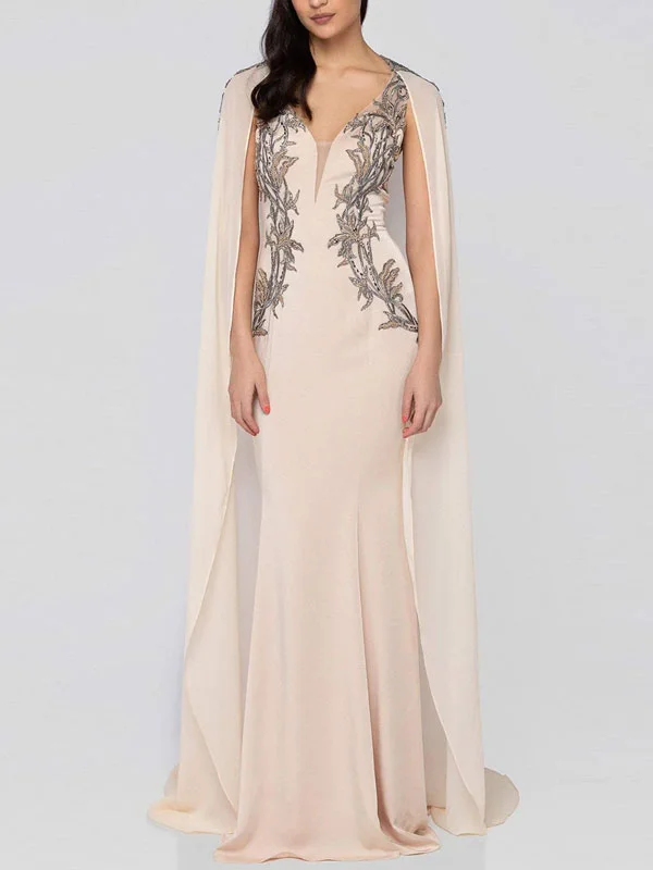 Retro cloak temperament party women's dress